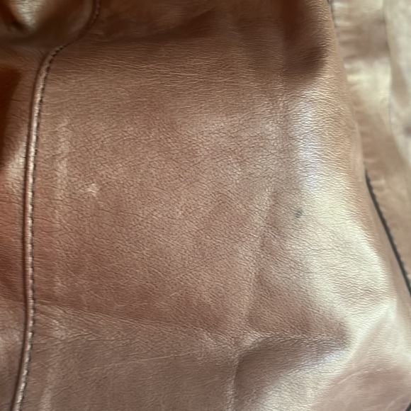 Designer Lafayette 148 New York Brown High Quality Leather Mini Dress - Picture 9 of 10